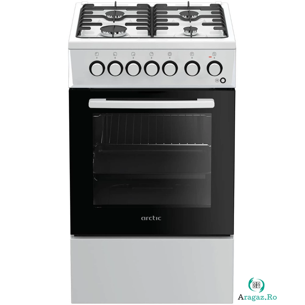 Aragaz mixt Arctic ACM5611DTL, Cuptor electric, 4 arzatoare la 1,248.99 lei ron