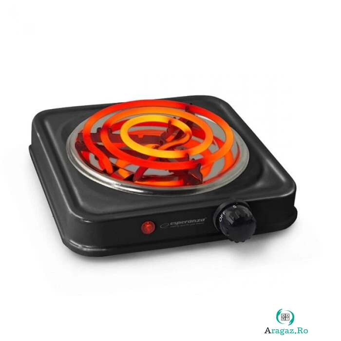 ESPERANZA Plita Esperanza EKH012K electric stove,1000 w, negru